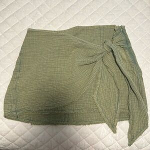 Free people wrap skirt